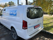 Mercedes Vito/V-razred W447 2014– Kromirane strešne vzdolžne letve DDU (plastične noge) fotografija 1