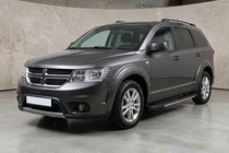Dodge Journey 2008–2020 Stranske stopnice Bosphorus Grey (2 kos., aluminij) fotografija 1