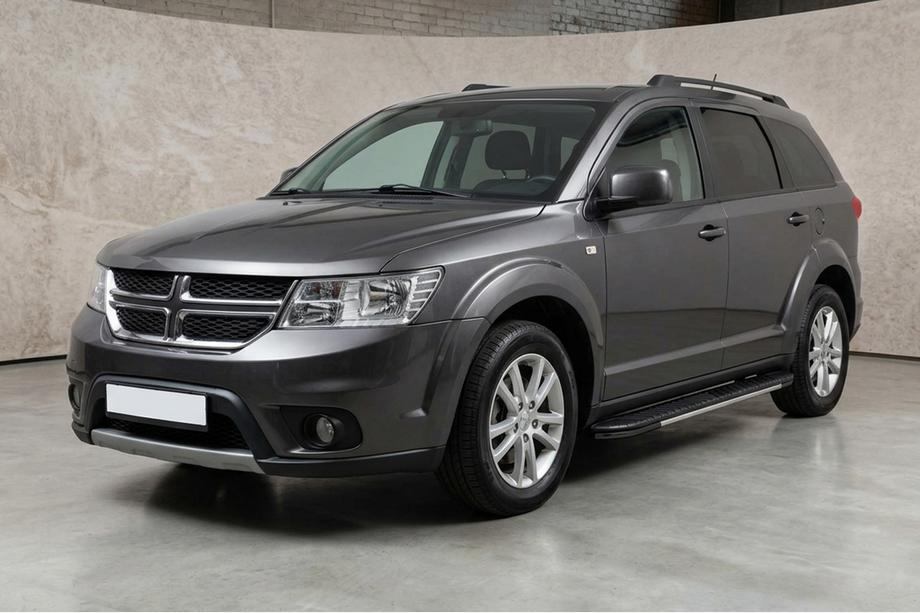 Dodge Journey 2008–2020 Stranske stopnice Bosphorus Grey (2 kos., aluminij) Image