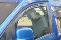 Fiat Doblo I 2005–2010 Vstavljivi deflektorji za okna (2 kos, HIC) fotografija 4