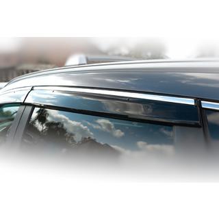 Vetrni deflektorji oken s kromirano letvijo (4 kosi, HIC) Honda CRV 2017–2022 fotografija 2