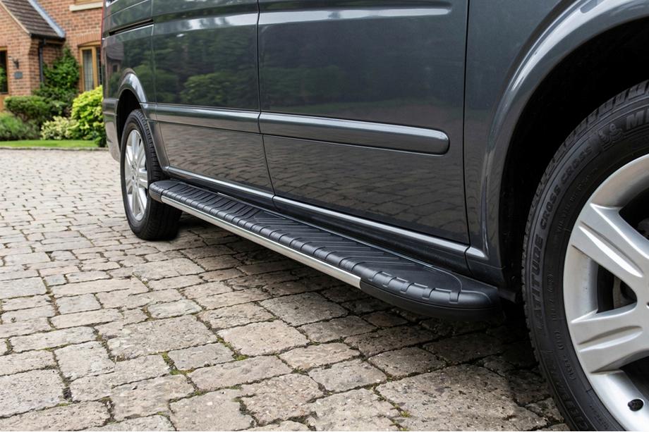 Mercedes Viano 2004–2014 Stranske stopnice Bosphorus Grey (2 kos., aluminij) Image