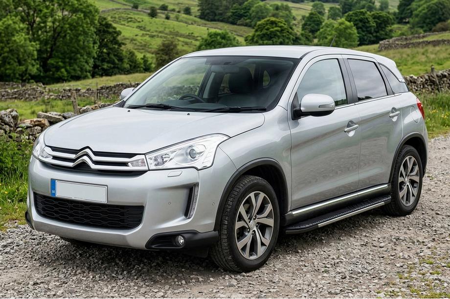Citroen C-4 Aircross 2012–2017 Stranske stopnice Bosphorus Grey (2 kos., aluminij) Image