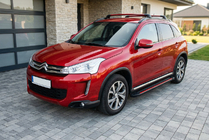 Citroen C-4 Aircross 2012–2017 Stranske stopnice Maya Red (2 kosa, aluminij) fotografija 1