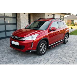 Stranske stopnice Maya Red (2 kosa, aluminij) fotografija 1
