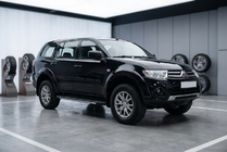 Mitsubishi Pajero Sport 2008–2015 Stranske stopnice Bosphorus Grey (2 kos., aluminij) fotografija 1