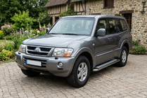 Mitsubishi Pajero Wagon III 1999–2006 Stranske stopnice Maydos V2 (2 kosa, aluminij/nerjavno jeklo) fotografija 1