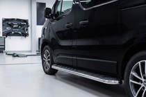 Renault Trafic 2001–2015 Stranske stopnice Maydos V1 (2 kosa, aluminij) fotografija 1