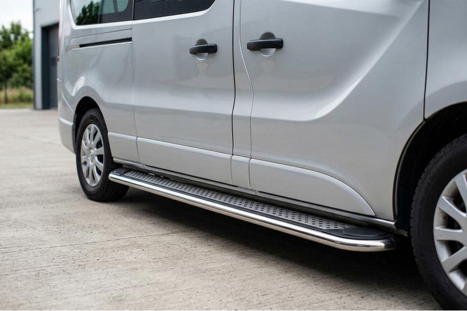 Renault Trafic 2001–2015 Stranske stopnice Maydos V2 (2 kosa, aluminij) Image