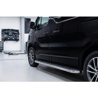 Stranske stopnice Maydos V1 (2 kosa, aluminij) Nissan NV300/Primastar 2016– fotografija 1