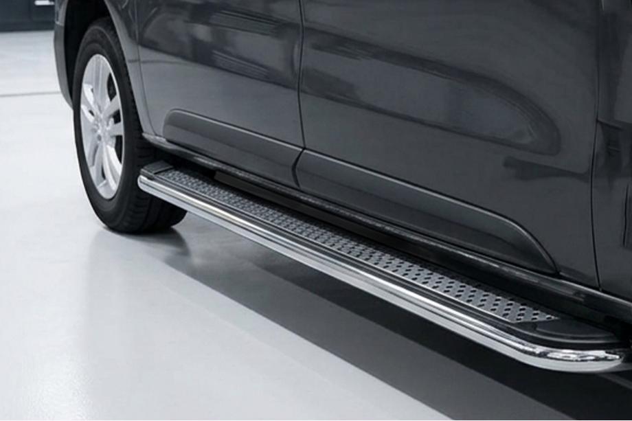 Peugeot Traveller 2017– Stranske stopnice Maydos V2 (2 kosa, aluminij/nerjavno jeklo) Image