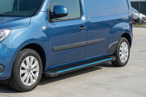 Mercedes Citan 2013–2021 Stranske stopnice Maya Blue (2 kos, aluminij) fotografija 1