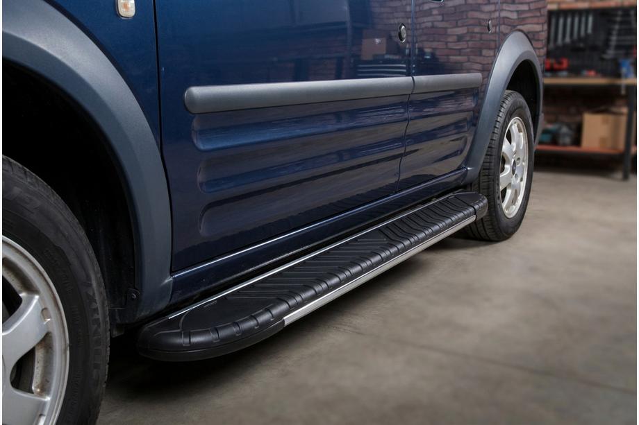 Ford Connect 2002–2006 Stranske stopnice Bosphorus Grey (2 kos., aluminij) Image