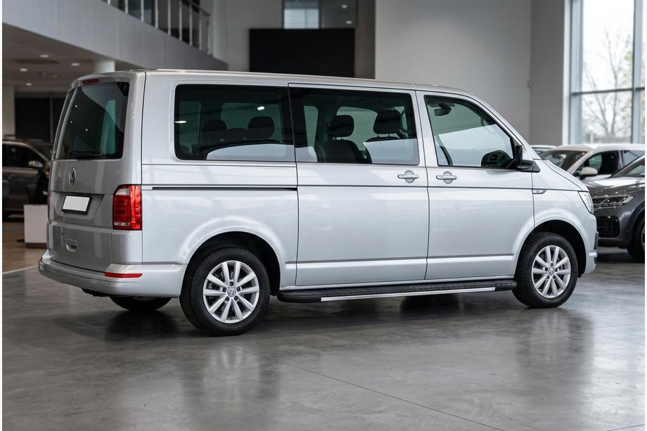 Volkswagen T6 2015–2024 Stranske stopnice Bosphorus Grey (2 kos., aluminij) Kratka medosna razdalja Image