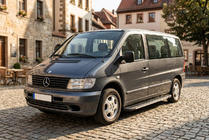 Mercedes Vito W638 1996–2003 Stranske stopnice Bosphorus Grey (2 kos., aluminij) fotografija 1