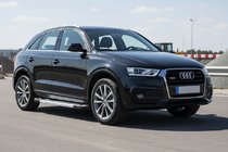 Audi Q3 2011–2019 Bočne stopnice New Vision Grey (2 kos, aluminij) fotografija 1