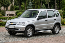 Chevrolet Niva 1998–2020 Bočne stopnice New Vision Grey (2 kos, aluminij) fotografija 1