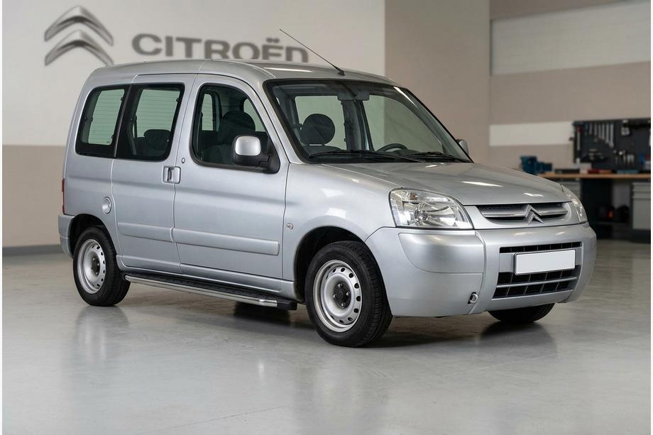 Citroen Berlingo 1996–2008 Stranske stopnice BlackLine (2 kos, aluminij) Image