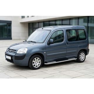 Bočne stopnice Tayga V2 (2 kosa, aluminij) Citroen Berlingo 1996–2008 fotografija 1