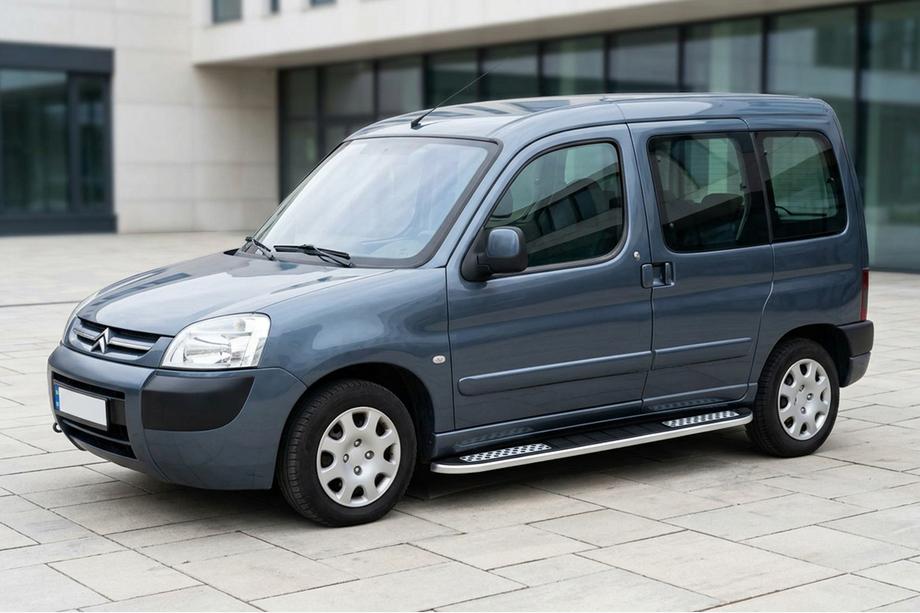 Citroen Berlingo 1996–2008 Bočne stopnice Tayga V2 (2 kosa, aluminij) Image