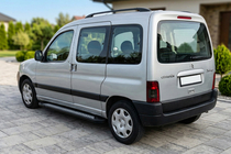 Citroen Berlingo 1996–2008 Stranske stopnice New Vision Black (2 kosa, aluminij) fotografija 1