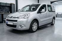 Citroen Berlingo 2008–2018 Stranski pragovi Tayga Black (2 kosa, aluminij) fotografija 1