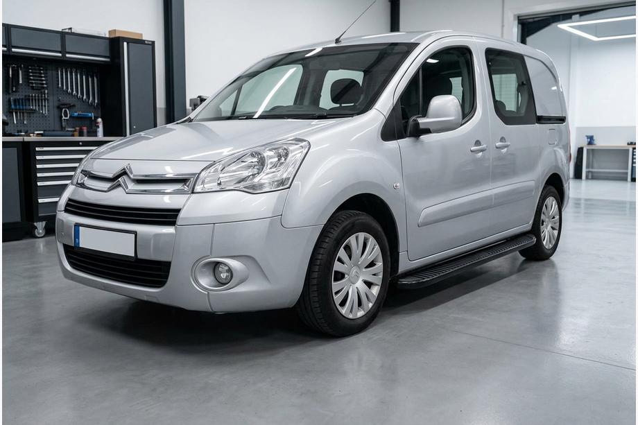 Citroen Berlingo 2008–2018 Stranski pragovi Tayga Black (2 kosa, aluminij) Image