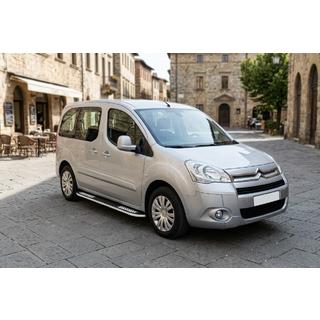 Bočne stopnice Tayga V2 (2 kosa, aluminij) Citroen Berlingo 2008–2018 fotografija 1