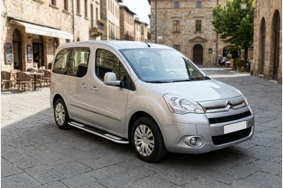Citroen Berlingo 2008–2018 Bočne stopnice Tayga V2 (2 kosa, aluminij) Image