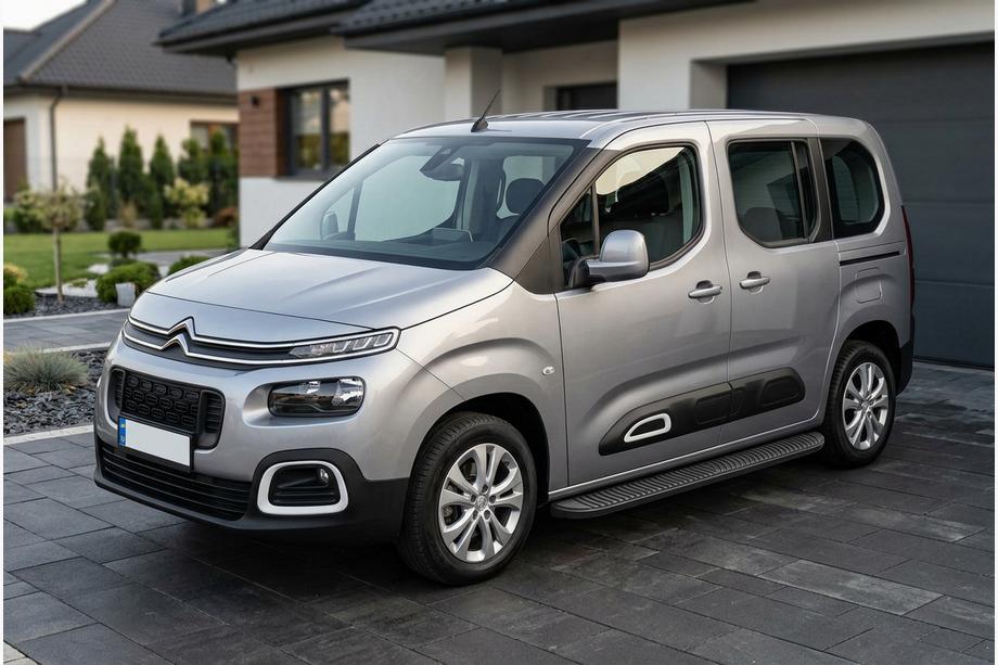Citroen Berlingo/Multispace 2018– Stranski pragovi Tayga Black (2 kosa, aluminij) Dolga medosna razdalja Image