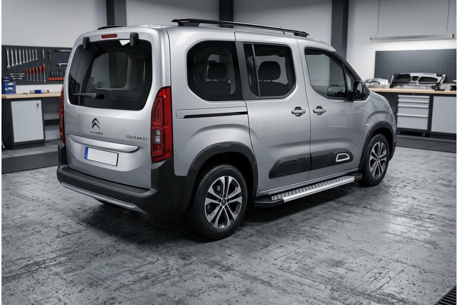 Citroen Berlingo/Multispace 2018– Bočne stopnice New Vision Grey (2 kos, aluminij) Image