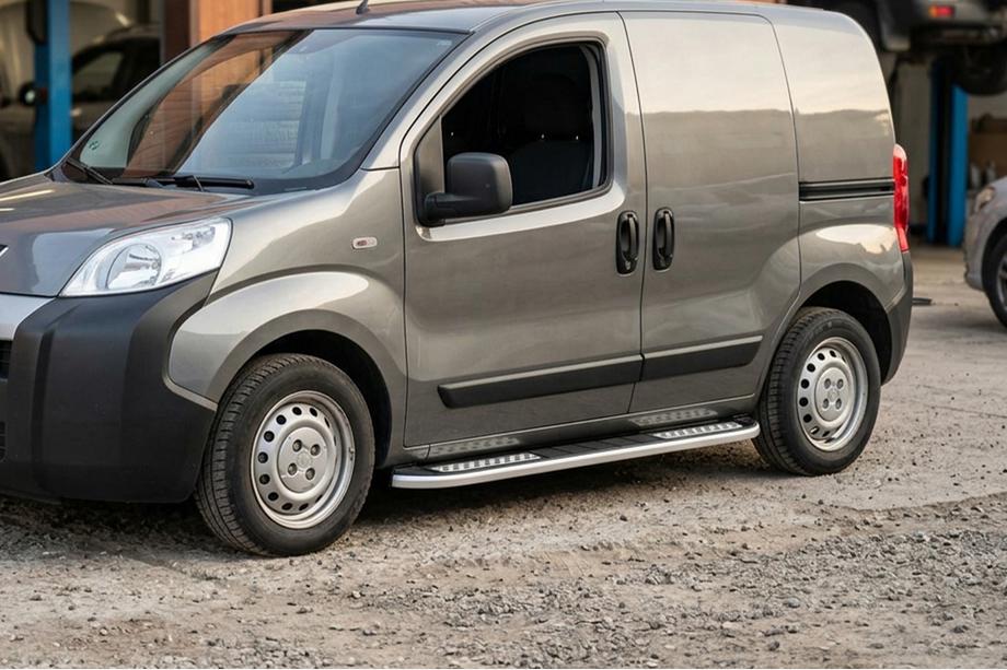 Citroen Nemo 2007–2017 Stranske stopnice Tayga V2 (2 kos, aluminij) Image