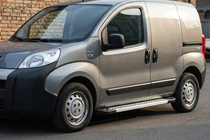 Citroen Nemo 2007–2017 Bočne stopnice New Vision Grey (2 kos, aluminij) fotografija 1