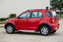Daihatsu Terios 2006–2017 Bočne stopnice New Vision Grey (2 kos, aluminij) fotografija 1