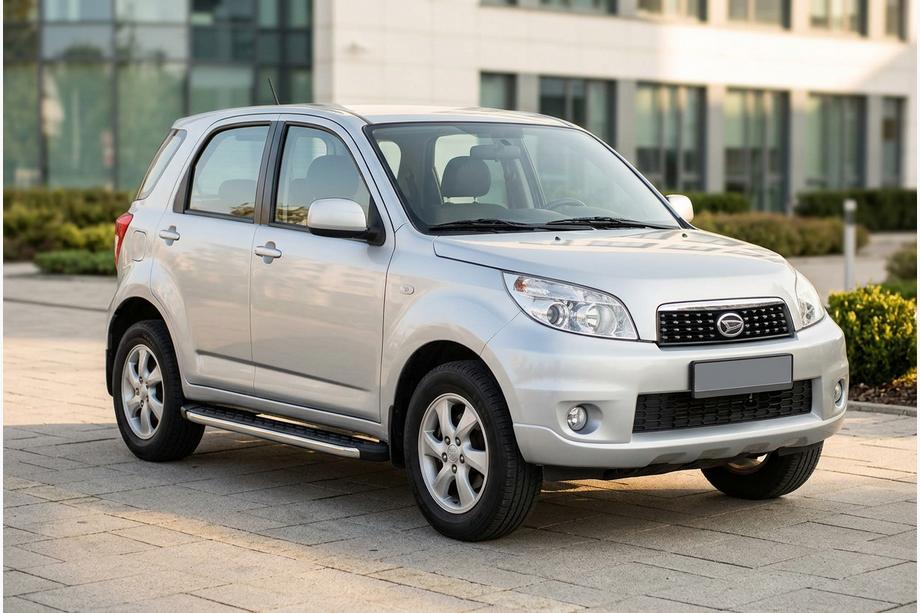 Daihatsu Terios 2006–2017 Stranske stopnice BlackLine (2 kos, aluminij) Image