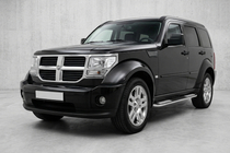 Dodge Nitro 2006–2011 Bočne stopnice Tayga V2 (2 kosa, aluminij) fotografija 1
