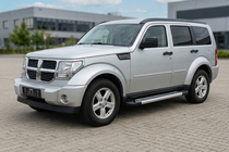 Dodge Nitro 2006–2011 Bočne stopnice New Vision Grey (2 kos, aluminij) fotografija 1