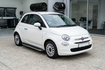 Fiat 500/500L 2013–2022 Stranske stopnice BlackLine (2 kos, aluminij) fotografija 1