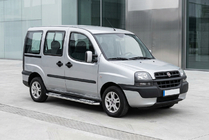 Fiat Doblo I 2001–2005 Bočne stopnice Tayga V2 (2 kosa, aluminij) fotografija 1