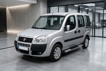 Fiat Doblo I 2005–2010 Bočne stopnice Tayga V2 (2 kosa, aluminij) fotografija 1