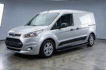 Ford Connect 2014–2021 Stranski pragovi Tayga Black (2 kosa, aluminij) fotografija 1