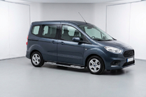 Ford Courier 2014–2023 Bočne stopnice Tayga V2 (2 kosa, aluminij) fotografija 1