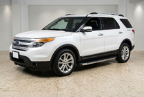 Ford Explorer 2011–2019 Stranske stopnice BlackLine (2 kos, aluminij) fotografija 2