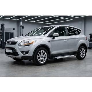 Bočne stopnice New Vision Grey (2 kos, aluminij) Ford Kuga 2008–2013 fotografija 1