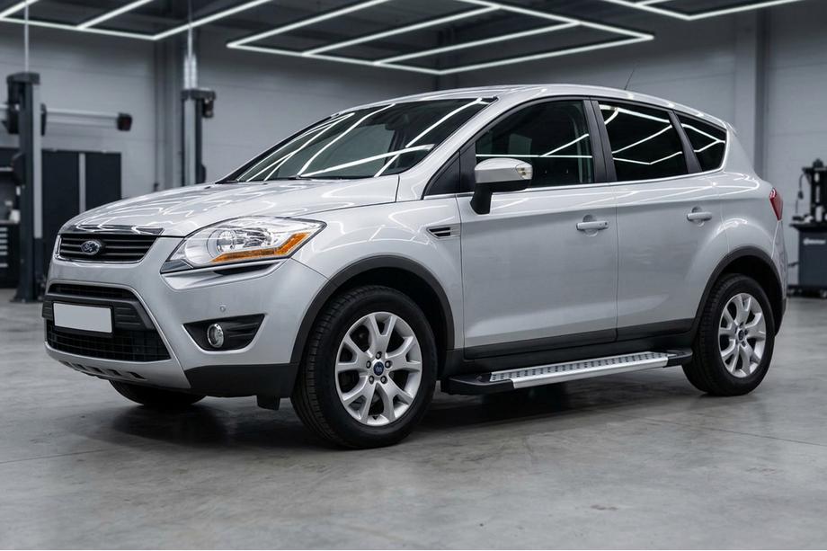 Ford Kuga 2008–2013 Bočne stopnice New Vision Grey (2 kos, aluminij) Image