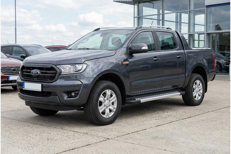 Ford Ranger 2011–2022 Bočne stopnice New Vision Grey (2 kos, aluminij) Image