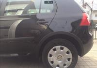 Volkswagen Golf 5 2003–2009 Obrobe blatniških lokov (4 kosi, mat črna) fotografija 5