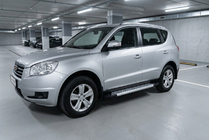 Geely Emgrand X7 2011– Bočne stopnice New Vision Grey (2 kos, aluminij) fotografija 1