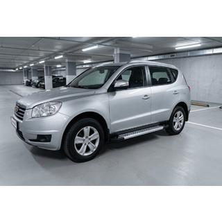 Bočne stopnice New Vision Grey (2 kos, aluminij) Geely Emgrand X7 2011– fotografija 1
