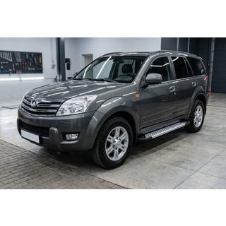 Bočne stopnice New Vision Grey (2 kos, aluminij) GreatWall Haval/Hover H3 2005–2013 fotografija 1